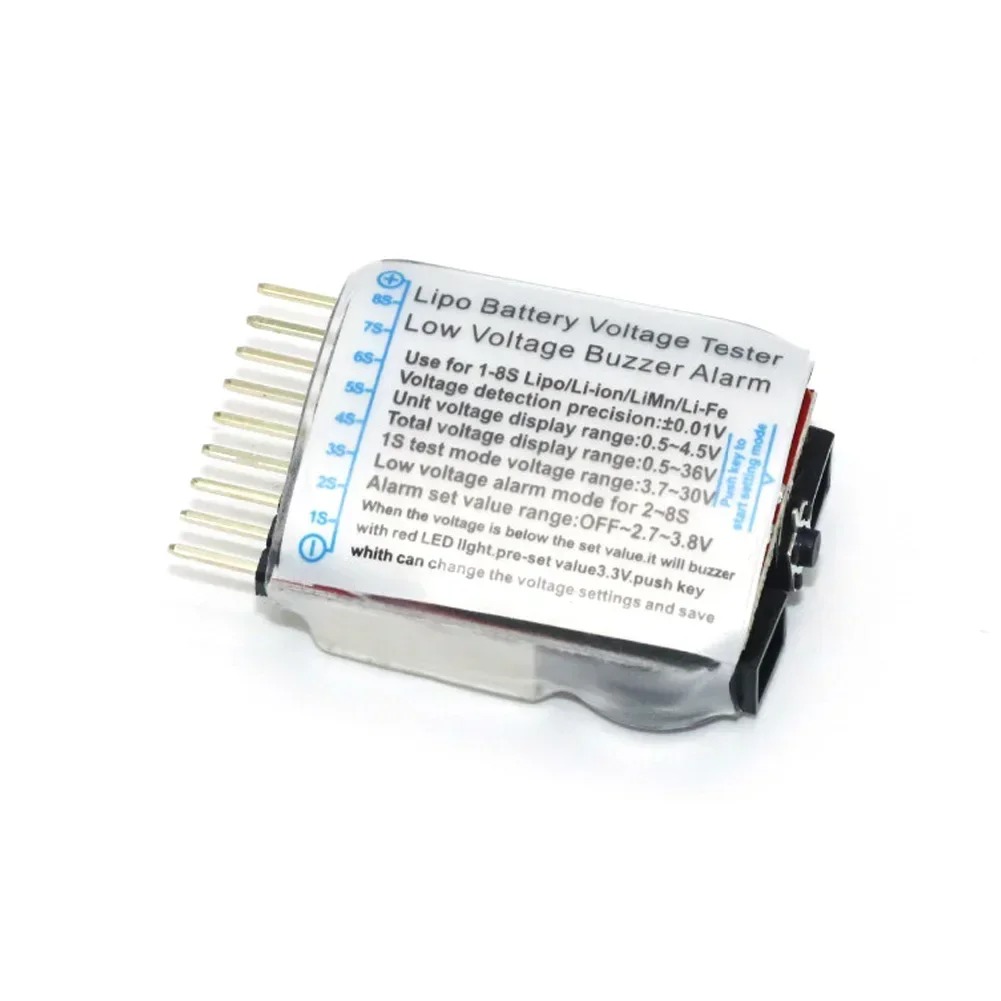 Drone Battery Alarm - NEEBRC 5 Stück 1S-8S LED Lipo