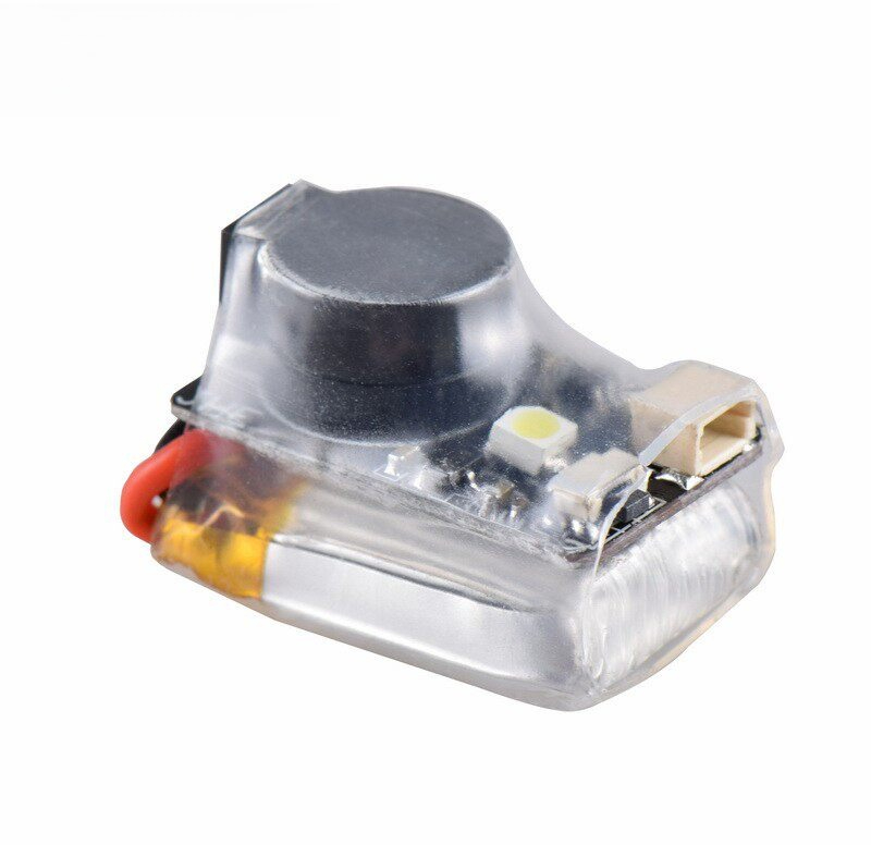 Drone Battery Alarm - J110dB Lauter FPV-Buzzer, Modellfinder mit LED-Alarm