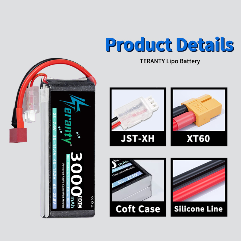 TERANTY 2S 3000mAh Lipo-Akku 7 – Drone Battery 4S Bewertung und Preis