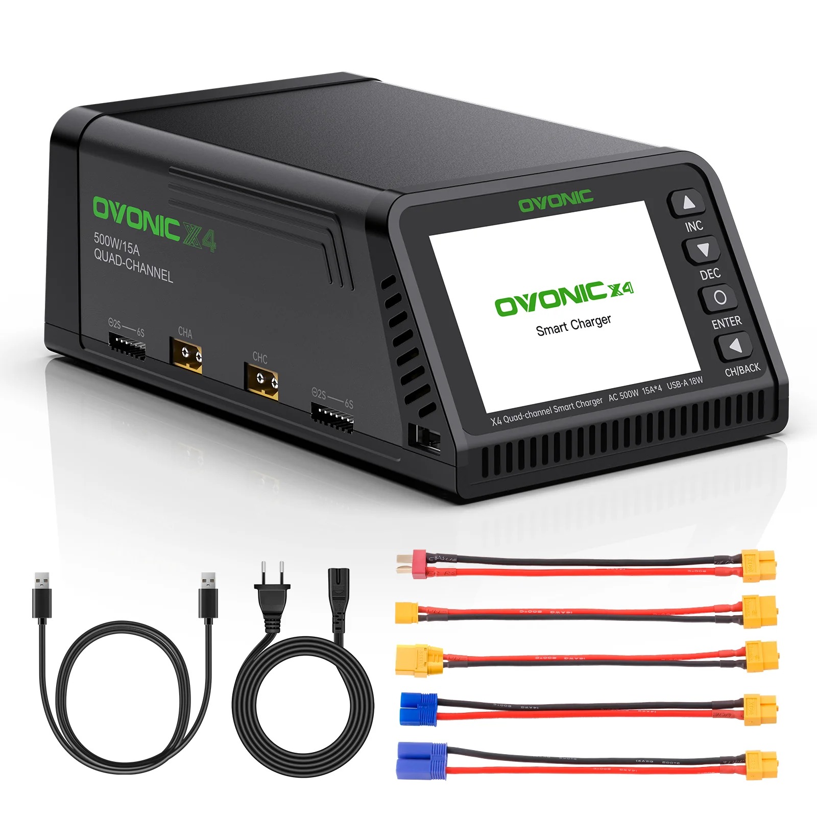 Ovonic X4 AC500W 4-Kanal Smart – Drone Battery Smart Bewertung und Preis