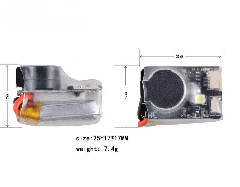 J110dB Lauter FPV-Buzzer, Mode – Drone Battery Alarm Bewertung und Preis